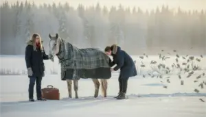 Chronický průjem u koně – osm let trvající zdravotní problém a nalezení skutečné hlubší příčiny pomocí terapeutické práce se zvířaty